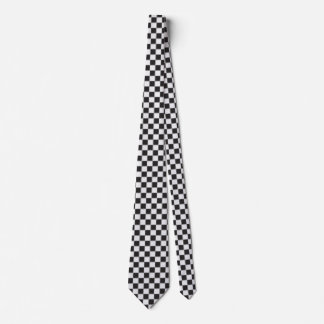 chessboard elegance tie