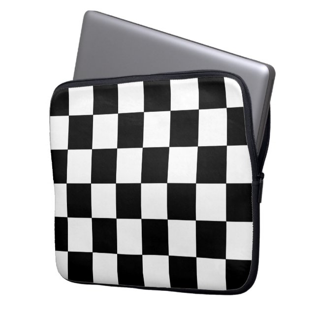Chessboard Laptop Sleeve (Front Left)