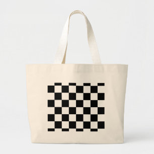 Chessboard Large Tote Bag