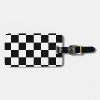 Chessboard Luggage Tag