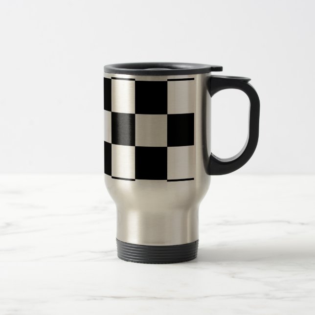 Chessboard Travel Mug (Right)