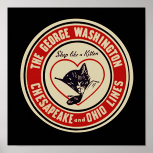 Chessie, The George Washington poster