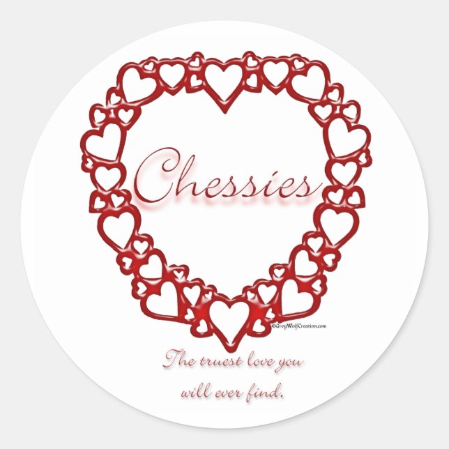 Chessie True Love - Sticker (Front)