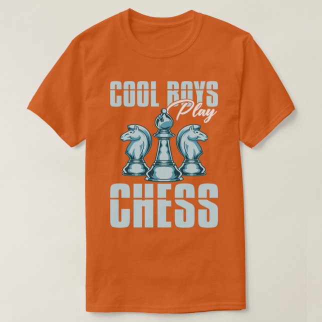 Chessman Funny Chess Master Boys Board Game Chess T-Shirt (Design Front)