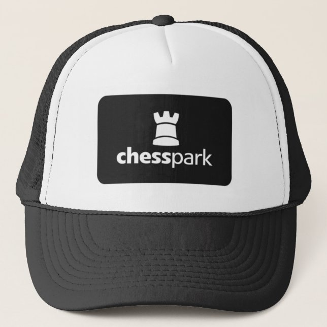 Chesspark_Logo_bw Trucker Hat (Front)