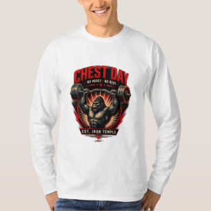 Chest Day Workout Long Sleeve T-Shirt
