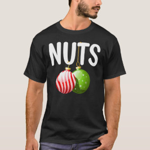 Chest Nuts Chestnuts Christmas Couples Nuts T-Shirt