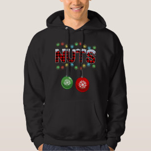 Chest Nuts Christmas Lights Matching Couple Chestn Hoodie
