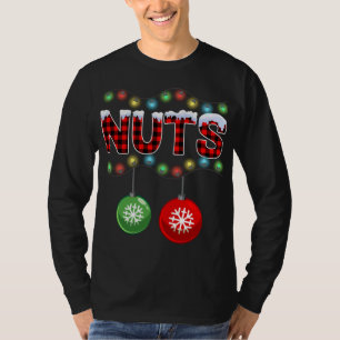 Chest Nuts Christmas Lights Matching Couple Chestn T-Shirt