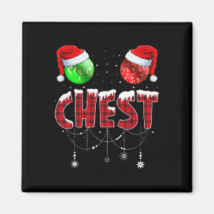 Chest Nuts Christmas Matching Couple Chestnuts 1  Magnet