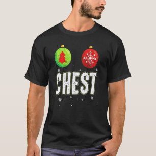 Chest Nuts Christmas Matching Couple Chestnuts 1 T-Shirt