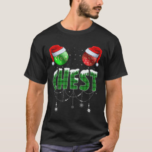 Chest Nuts Christmas Matching Couple Chestnuts 2 T-Shirt
