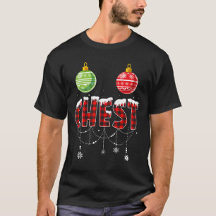 Chest Nuts Christmas Matching Couple Chestnuts 3 T-Shirt