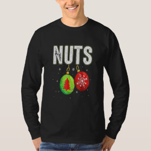 Chest Nuts Christmas Matching Couple Chestnuts 4 T-Shirt