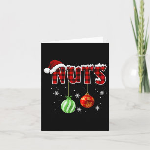 Chest Nuts Christmas Matching Couple Chestnuts 6 Card