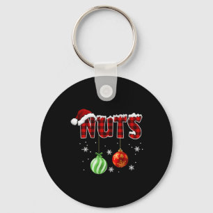 Chest Nuts Christmas Matching Couple Chestnuts 6 Key Ring
