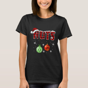 Chest Nuts Christmas Matching Couple Chestnuts 6  T-Shirt