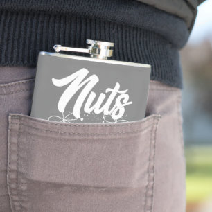 Chest Nuts Christmas Matching Couple Chestnuts Hip Flask