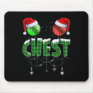 Chest Nuts Christmas Matching Couple Chestnuts Mouse Mat