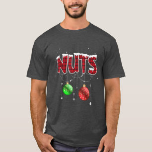 Chest Nuts Christmas T Matching Couple Chestnuts T-Shirt
