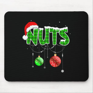 Chest Nuts Fun Matching Chestnuts Christmas Couple Mouse Mat