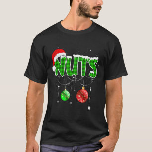 Chest Nuts Fun Matching Chestnuts Christmas Couple T-Shirt
