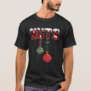 Chest Nuts Funny Matching Chestnuts Christmas Coup T-Shirt