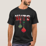 Chest Nuts Funny Matching Chestnuts Christmas T-Shirt<br><div class="desc">Chest Nuts Funny Matching Chestnuts Christmas Couples Nuts Shirt. Perfect gift for your dad,  mum,  papa,  men,  women,  friend and family members on Thanksgiving Day,  Christmas Day,  Mothers Day,  Fathers Day,  4th of July,  1776 Independant day,  Veterans Day,  Halloween Day,  Patrick's Day</div>