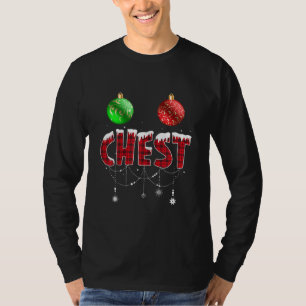 Chest Nuts Funny Matching Chestnuts Christmas T-Shirt