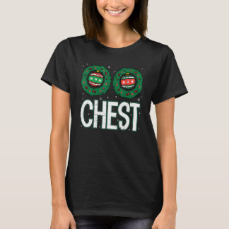 Chest Nuts  Matching Chestnuts Christmas Couples C T-Shirt