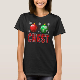 Chest Nuts Matching Chestnuts Christmas Couples C T-Shirt