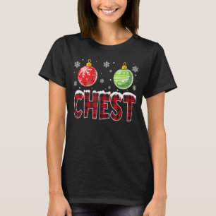 Chest Nuts Matching Chestnuts  Christmas Couples C T-Shirt