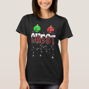 Chest Nuts Matching Chestnuts Christmas Couples Ch T-Shirt