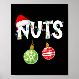 Chest Nuts Matching Chestnuts Christmas Couples Me Poster