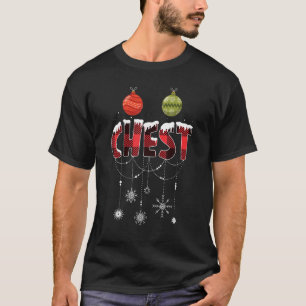 Chest Nuts Matching Chestnuts  Christmas Couples N T-Shirt