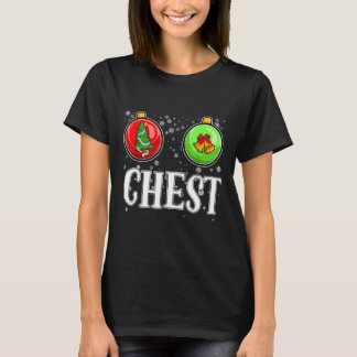 Chest Nuts Matching Chestnuts Christmas Couples Nu T-Shirt
