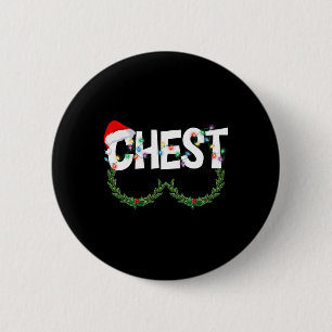 Chest Nuts Matching Chestnuts Christmas Couples Wo 6 Cm Round Badge