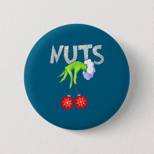 Chest Nuts Matching Chestnuts Christmas Snow Coupl 6 Cm Round Badge