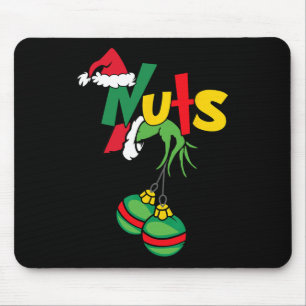 Chest Nuts Matching Chestnuts Fun Christmas Couple Mouse Mat