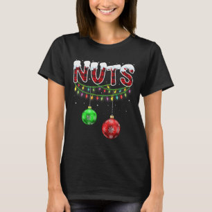 Chest Nuts Matching Chestnuts Fun Christmas Couple T-Shirt