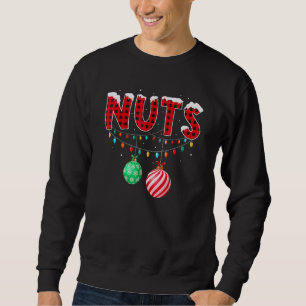 Chest Nuts Matching Chestnuts Plaid Christmas Cou Sweatshirt