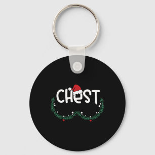 Chest Nuts Matching Chestnuts Xmas Christmas Coupl Key Ring