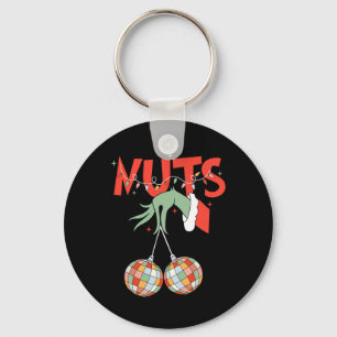 Chest Nuts Matching Chestnuts Xmas Christmas Coupl Key Ring