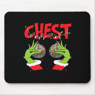 Chest Nuts Matching Chestnuts Xmas Christmas Coupl Mouse Mat
