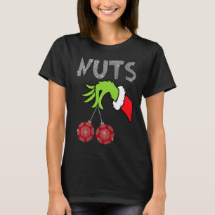 Chest Nuts Matching Chestnuts Xmas Christmas Coupl T-Shirt