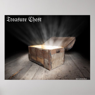 Chest of treasure poster