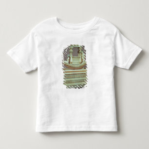 Chest with a boat decorated with two heads toddler T-Shirt