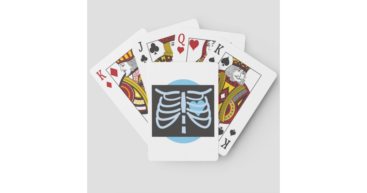Chest XRay Playing Cards Zazzle