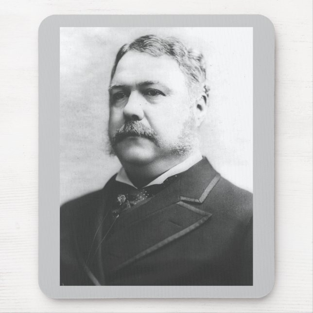 Chester A. Arthur 21st President Mouse Mat (Front)