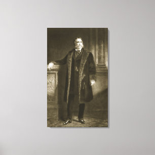 Chester A. Arthur, 21st President of the United St Canvas Print